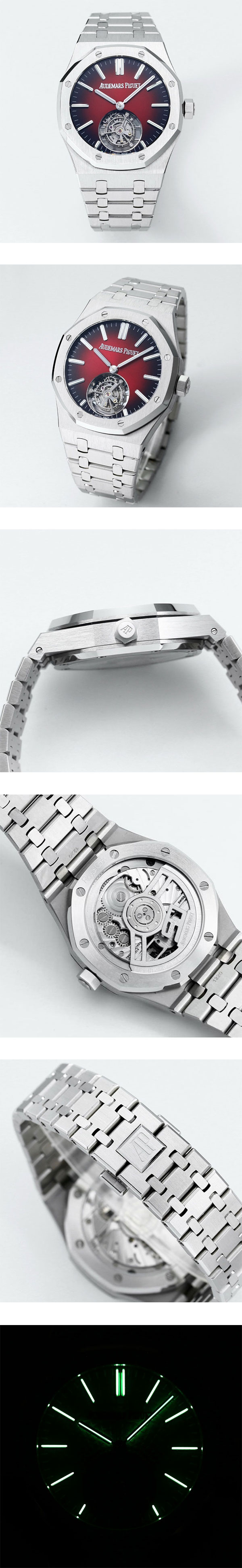 【BBS工場 オーデマ・ピゲコピー】ロイヤル オーク フライング トゥールビヨン Ref. 26730ST.OO.1320ST.05 